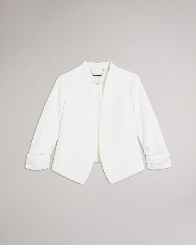 Veste Ted Baker Cropped Blanche Femme | RJS-20133765